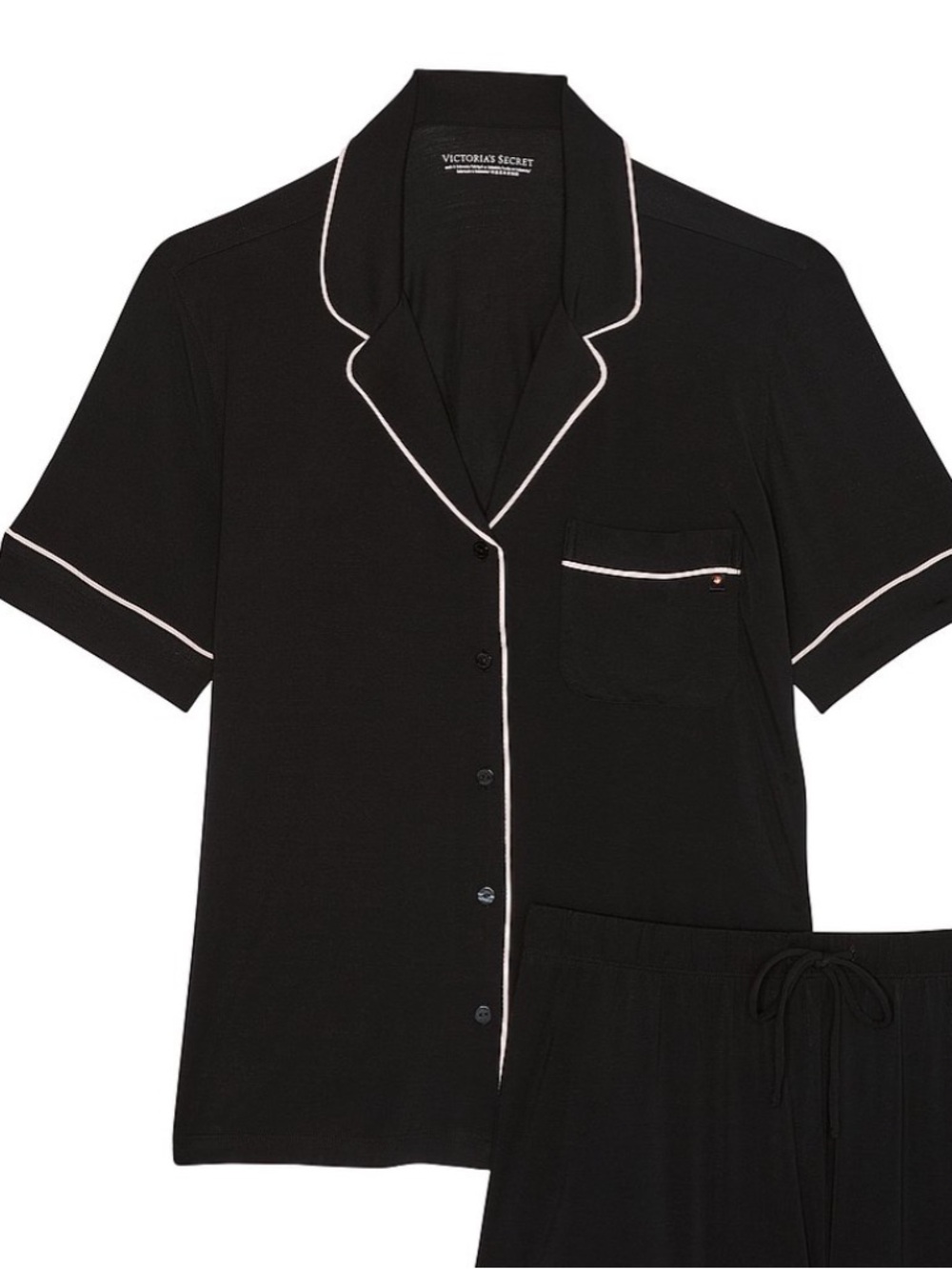 Victoria's Secret SoSoft Modal Ultra-Fine Short Sleeve Pajama Top